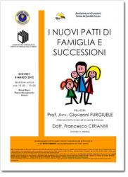 Eventi della Fondazione I nuovi patti di famiglia e successioni